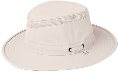 Tilley unisex adult Ltm5 Airflo Medium Brim Recycled Sun Hat, Light Stone, 7.75 US