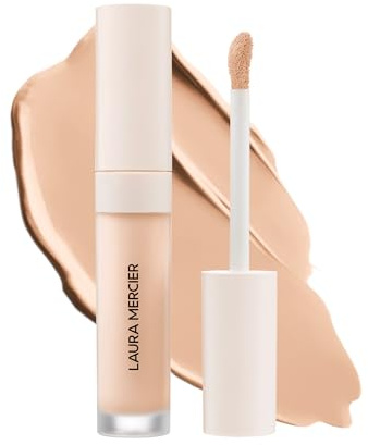 Laura Mercier Real Flawless Weightless Perfecting Serum Concealer - Langanhaltender, wasserfester & knitterfreier Halt, aufbaubare Deckkraft, ölfrei