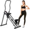 CIGAA Stair Stepper für Home Gym Übung,Vertical Climber Maschine für Ganzkörper-Workout,Compact Folding Cardio Übung Climber mit erweiterten Schrittweite,verstellbare Lenker und Pedale
