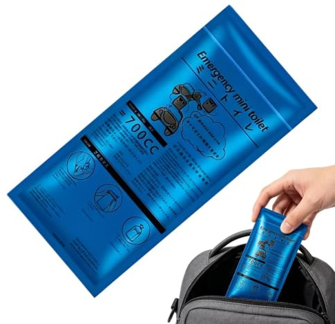 Res Urinpåsar 10 Stycken 700 Milliliter L?ckagesäker Luktfri Spypåse | Kapacitet Toaletturinaler för Män, Äldre, Barn, Patienter, Gravida, Camping, Vandring, Ryggsäcksvandring, Bil, Bilsemester,