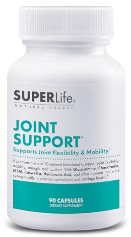 Fresh Start Joint Support - with Glucosamine, Chondroitin, Hyaluronic Acid, Turmeric, MSM & Devil's Claw | Promotes Flexibility, Mobility, Joint & Cartilage Health | Supplement - 90 Capsules