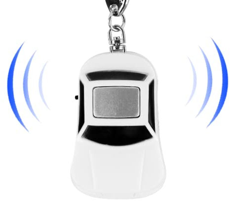 LED Localizzatore Chiavi Trova Chiavi, Forma Auto Item Finder Trova Locator Fischio Key Finder Key Finder Item Finder per Telefono Portachiavi Portafoglio Bagagli