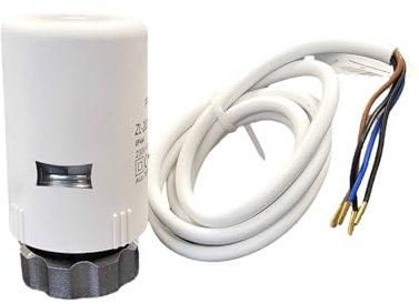 Wärmer System Actuador de calefacción por suelo radiante normalmente cerrado 4 cables 230V