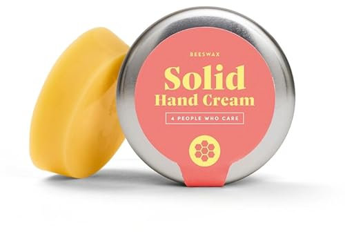 forpeople Handcreme Bio 30g - Feste Hand Creme für trockene und rissige Hände - Ideal für Kletter Sport - Aloe Vera, Bienenwachs, Olivenöl - Zertifizierte Naturkosmetik (Dose)