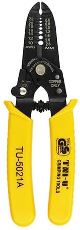 SATMW TU-5021A Pince à dénuder Pince à Presser Le Fil Pince coupante Pince multifonctionnelle pour électricien