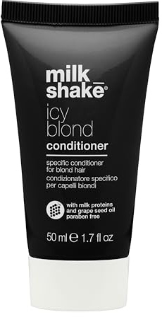 milk_shake Icy Blond Conditioner | Mutes Yellow Tones in Blond Hair, 1.7 Oz