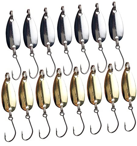 DECOMELODY 16Stücke Künstliche Fischhaken Praktische Sinkende Haken Verschleißfestem Material Barsch Angelwerkzeug Süßwasser und Geeignet Kreative Kunstköder für Angeln