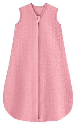 Unnifull sovsäck baby sommar 1,0 tog babysovsäck 6–12 månader sommarsovsäck 78 cm för pojkar flickor nyfödda rosa