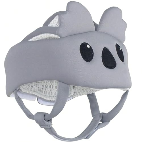 Gxdamxz Head Protector Helmet, 360° Anti Collision Protection Hats Adjustable Size, Safety Headguards - Gray RE