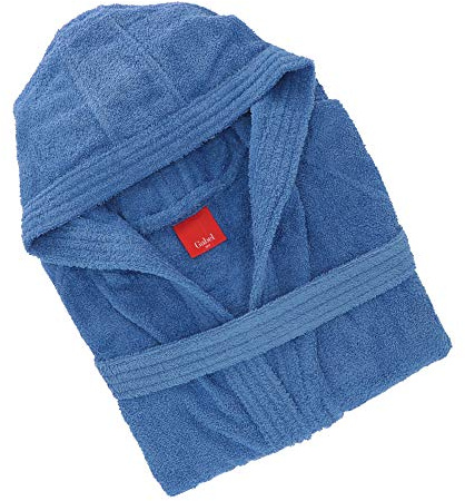 Gabel AA00 23 - Albornoz para Adulto, 100% algodón, Azul, Talla XS