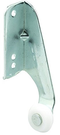 Prime Line MP7141 - Rodillo central de riel para cajón, 13/16 pulgadas, mano izquierda, paquete de 2