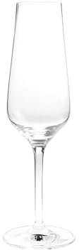 summa - Juego de Copas de Champán. Set 6 unidades. 230ml/23cl | Cristal, alta transparencia y borde fino | Uso en casa, restaurante y fiestas |