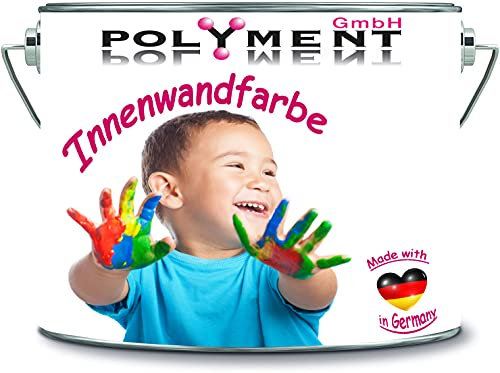 Peinture murale d'intérieur multicolore très couvrante - Sans solvants - 1 couche de peinture opaque (2 l, gris clair).
