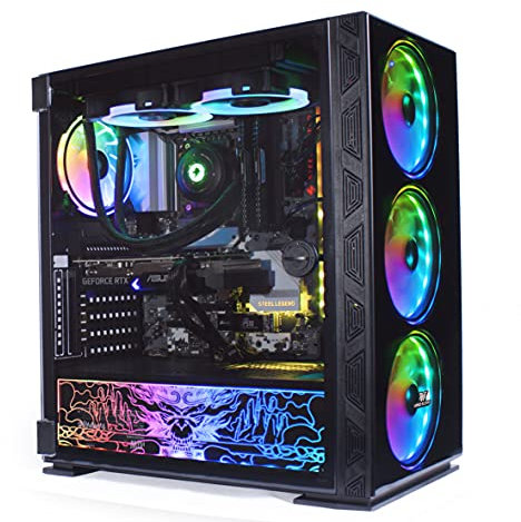 Veno Scorp Gaming PC - Eight Core Intel i7 10700F Processor - Nvidia RTX 5050 8GB Graphics Card - 16GB RAM - 1TB NVMe M.2 SSD - 240MM Liquid Cooling - Windows 11 – WiFi NZ