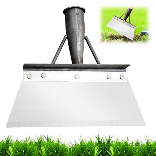 ﻿Multifunktionale Gartenschaufel Reinigungsschaufel,Outdoor Garten Reinigungsschaufel,Gartengeräte Gartenschaufel, Geeignet für Außenbereich Haus Bauernhof(20cm ohne Holzgriff)