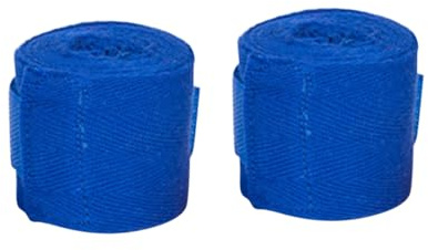 TOGEVAL Cotton Boxing Hand Wraps with Breathable Handguard Bandage Sticking Pad Closure for Karate Boxing Mma Fitness Protection Random Color