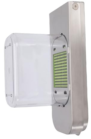 Fdit Hachoir à Légumes Manuel, Hachoir Alimentaire en Acier Inoxydable pour Trancher et Couper en Dés Rapidement, Conception Compacte Facile à Nettoyer avec 4 Lames, Gadget de