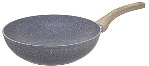 5five - wok de aluminio forjado nature 28cm