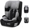 Seggiolino auto Nania Torino 76-150 cm, Gr 1/2/3 da 9 a 36 kg,da 15 mesi a 12 anni, Poggiatesta regolabile con 12 regolazioni,Protezione laterale,Rivestimento sfoderabile e lavabile – Portabicchieri