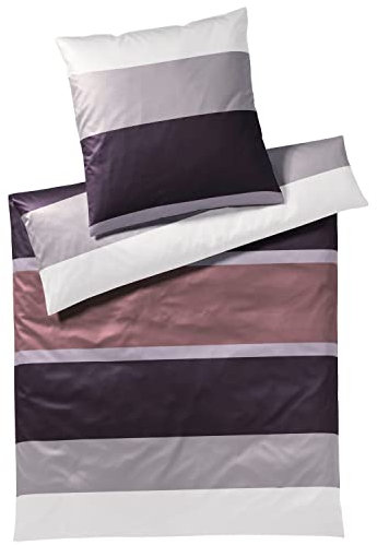Joop! Bettwäsche Mood Purple 1 Bettbezug 155 x 220 cm + 1 Kissenbezug 80 x 80 cm