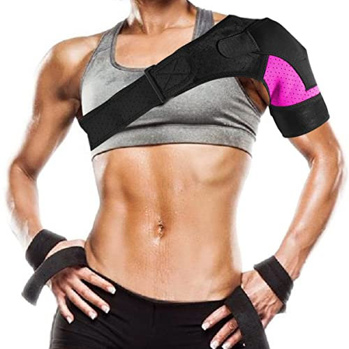 UptVin Schulterstütze, Verstellbare Schulterriemen Schulter Unterstützung für Frauen und Männer Linderung Bei Schulterverletzungen Verstauchung - Passend für die Rechte und Linke Schulter