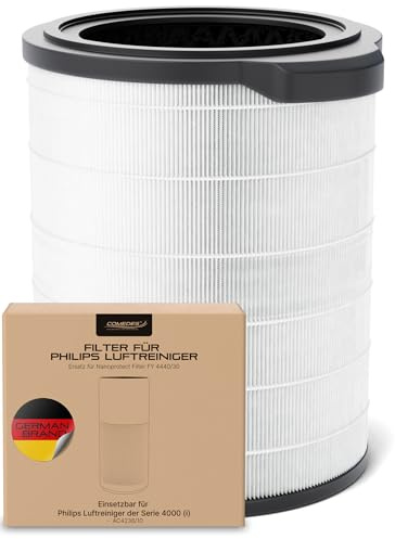 Comedes Kombi-Filter kompatibel mit Philips AC4236/10 Luftreiniger (Series 4000i), einsetzbar statt Philips FY4440/30