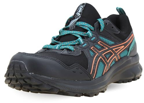 ASICS Herren Trail Scout 3 Sneaker, SCHWARZ/NOVA ORANGE, 46.5 EU