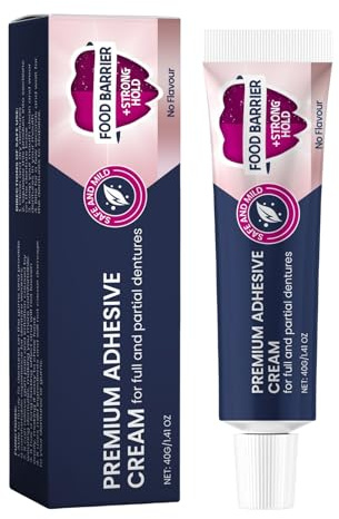 Thermoplastic Denture Adhesive | Cushion-Grip for Dentures | Professional Ultra Max Hold Denture Repair Adhesive Kit | Gentle Secure Dentures Fixation Dentals Glue for Adults
