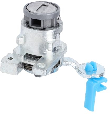 UPALDHOU Car Door Lock Cylinder with 2 Keys, Left Driver Side Keys 72181SDAA11 for 4 2003 to 2007, Power Kit Actuator Open Locked Universal Motor Unlock Central Locking System for