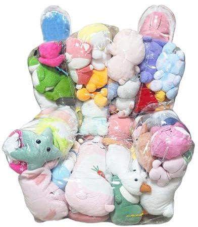 Poltrona Trasparente Porta Peluche - Impermeabile Poltrona A Sacco Trasparente Per Animali Di Peluch Con Cerniera | Giocattolo Di Peluche Bean Bag Per Bambini Senza Bambola Per Camera Da Letto
