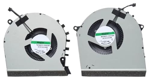 CPU GPU MG75091V1-1C010-S9A MG75091V1-1C020-S9A 4Pin cooling fan for HP OMEN 17-CB TPN-C144 GTX 1660 Graphics card(CPU GPU FANS)