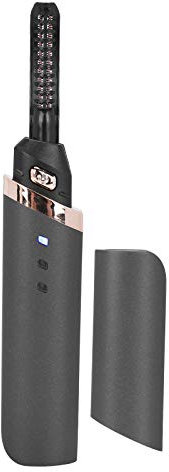 Bigodino Elettrico per Ciglia, Arricciacapelli Automatico a Lunga Durata con Carica USB, Strumento per la Permanente delle Ciglia (nero)