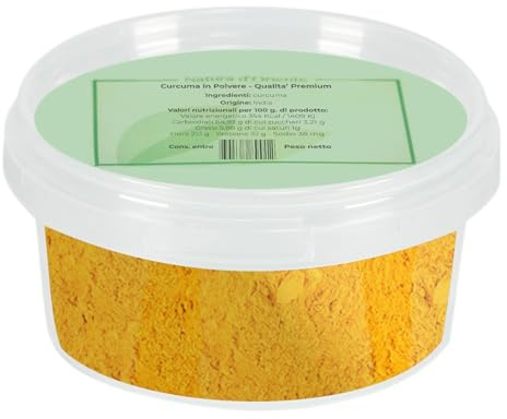 NATURA D'ORIENTE | Curcuma in polvere 200g | Prima qualità 100% Purissima