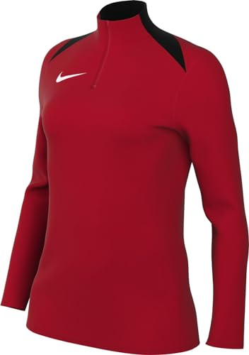 Nike FD7669-657 Dri-FIT Academy Pro 24 Drill Top K Sweatshirt Women's University RED/University RED/White Size L