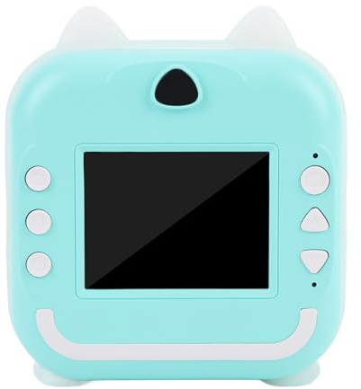 48 MP Instant Print-kamera med Utskriftspapper, 1080P Video, Selfie-lins Julklappar för Födelsedagspresenter för Pojkar i åldrarna 312, 32 GB SD-kort, Litiumjonbatteri, (Grön)