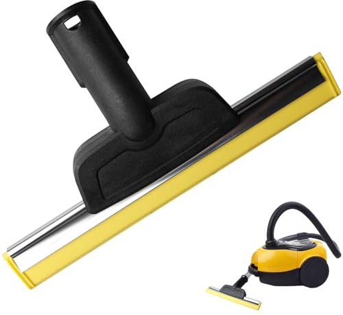 Boquilla de ventana para limpiador de vapor Karcher, accesorio de limpieza de vapor para Kärcher SC1 SC2 SC3 SC4 SC5 SC7, limpiacristales sin rayas de espejo cristal azulejos ventanas (amarillo)