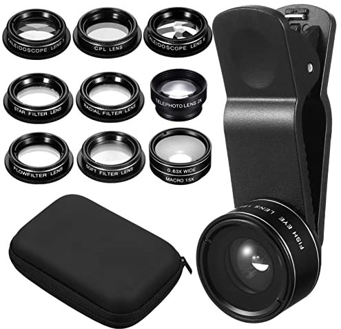 FUNNETOYU 1satz Smartphone Kamera Objektiv Teiliges Linsen Weitwinkel Makro Cpl Und Spezialeffekten Für Universelle Kompatibilität Und Kreative Fotografie Tragbar Und Leicht Für Unterwegs