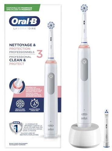 Oral-B Pro 3 Cepillo de Dientes Eléctrico Blanco