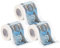 infactory Spaßpapier für Gäste-WC: 3 Rollen Retro-Toilettenpapier 100 D-Mark (WC-Rolle, lustige Klopapier-Rollen, Geschenkverpackung)