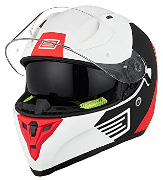 ORIGINE Casco Integrale per Moto da Strada con Doppia Visiera Omologato ECE2206