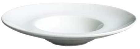 30cm,EdirFtra Sopptallrikar, Pastatallrik med bred kant, Rund porslin pastatallrik, Sopptallrikar med kant, Soppskål, Djup tallrik för soppor, Pasta, Sallad