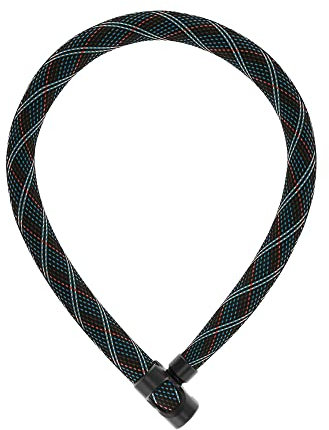 ABUS Lucchetto a catena IVERA Chain 7210 - Lucchetto per bicicletta con rivestimento in fibra sintetica IvyTex altamente flessibile - Livello di sicurezza 8