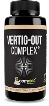 Comdiet - Vertig Out | Complemento Alimenticio con Magnesio y Ginkgo Biloba | Capsulas de Jengibre, Manzanilla, Magnesio | Para Mareos, Vértigos Cervicales Vestibulares y no Vestibulares, Tinnitus