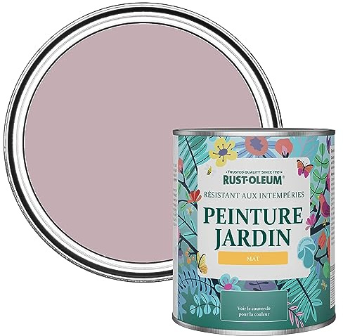 Rust-Oleum Pink Mould Resistant Garden Paint in Matt Finish - Little Light 750ml