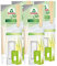 4x Frosch Oase Raumerfrischer Zitronengrasfrische Nachfüllpack 90 ml