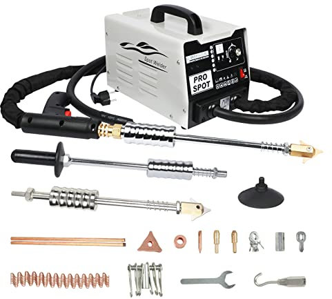 KAISAL Spotter carrozzeria 3800A Saldatore a Punti 220V estrattore ammaccature 6 modalità Spotter carrozzeria 2KW Strumento rimozione ammaccature carrozzeria estrattore ammaccature