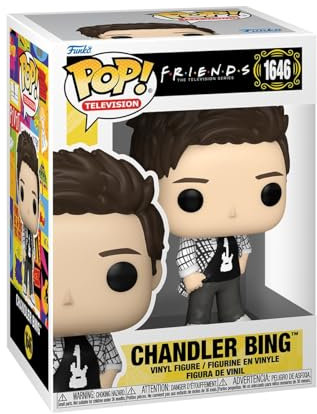 Funko Pop! TV: Friends – Chandler Bing- Figura de Vinilo Coleccionable - Idea de Regalo - Mercancia Oficial - Juguetes para Niños y Adultos - TV Fans - Muñeco para Coleccionistas