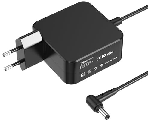 Shefor 45W Cargador 19V 2,37A Compatible con ASUS Portátil ASUS VivoBook 14 15 S14 S15 X553M X556U X540L X541U X515 ZenBook 13 14 UX430U UX430 UX310U UX31A UX32A ADP-45BW Z Adaptador 4,0 * 1,35MM