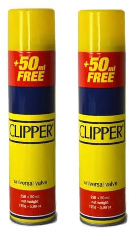 Clipper Gas - Universal Refill Fluid for Multi-Purposes, BBQ, Kitchen Torches, Culinary Torches, Soldering Tools, and More - 300ml Capacity - Reliable & Safe Fuel Solution (2)