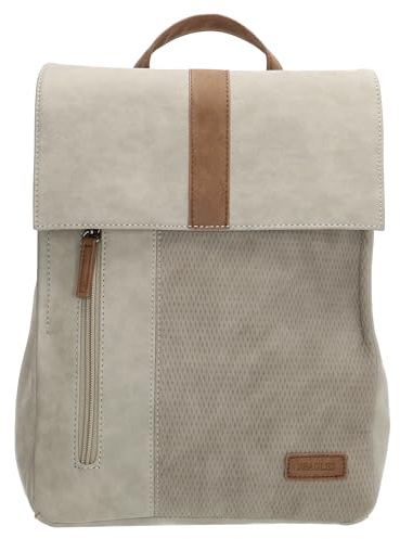 Beagles Damen Shopper Rucksack – Wasserdicht – Verstellbare Schultergurte – Handgriff – Mehrere Fächer – Alltagstauglich - Cream